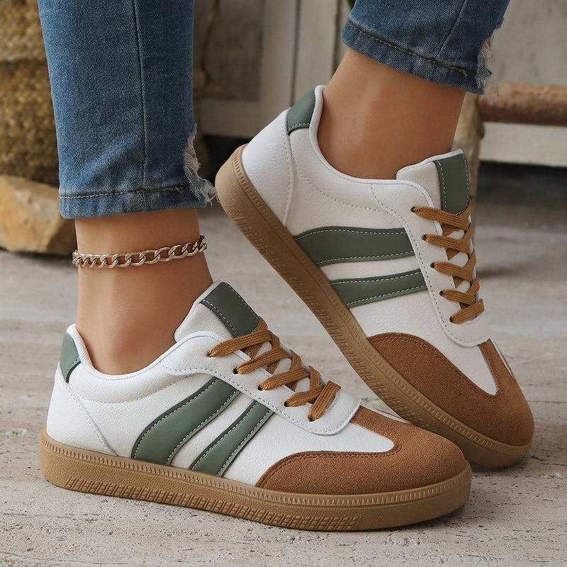 Green & White
