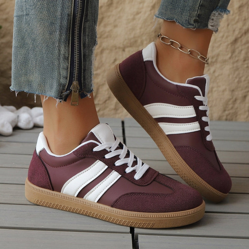 Maroon & White