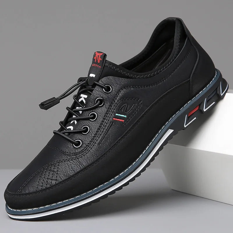 Fermo Oxford Comfort Orthopedic Leather Shoes for Men