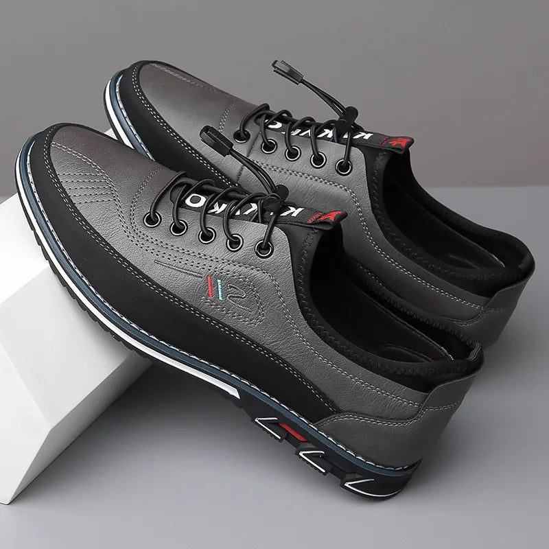 Fermo Oxford Comfort Orthopedic Leather Shoes for Men