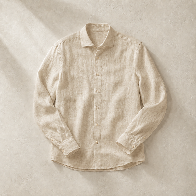 The Portland Men's Classic Linen Shirt