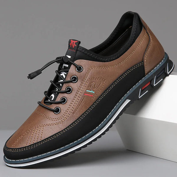 Fermo Oxford Comfort Orthopedic Leather Shoes for Men