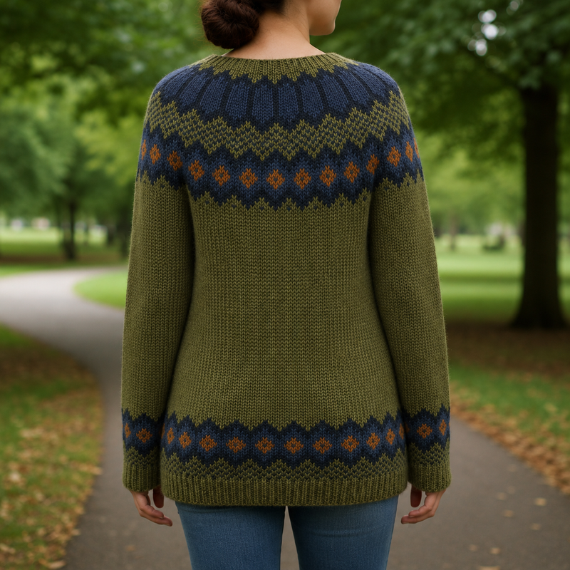 Formentera Fair Isle Knit Pullover