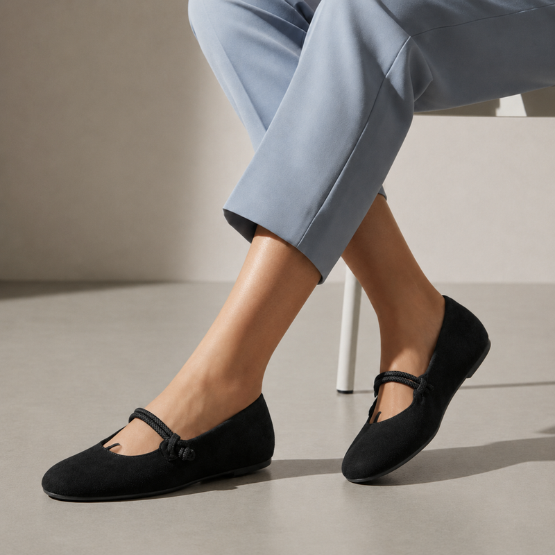 Padova Rope Strap Ballet Flats