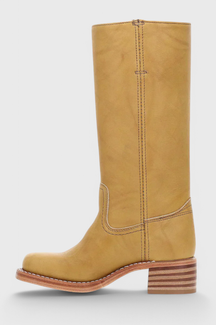 Gallipoli Tall PU Leather Boots