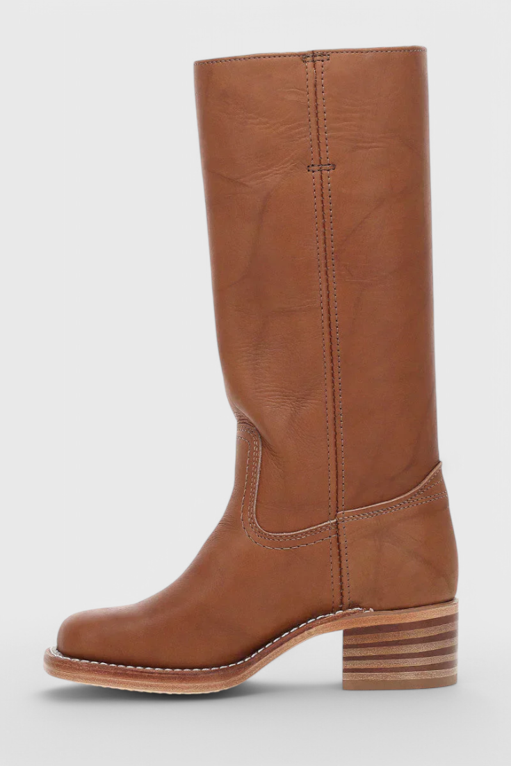 Gallipoli Tall PU Leather Boots
