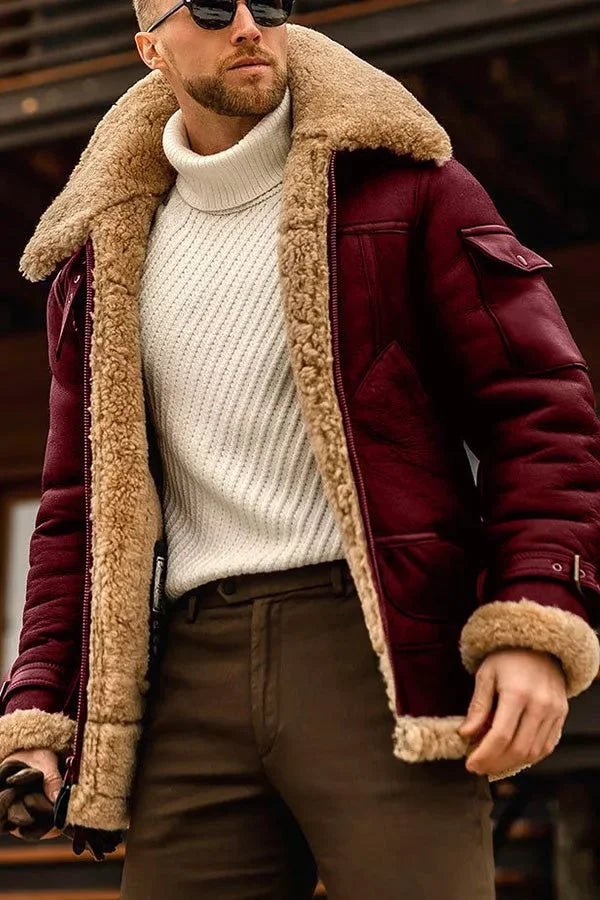 Catania Thick Faux Leather Jacket
