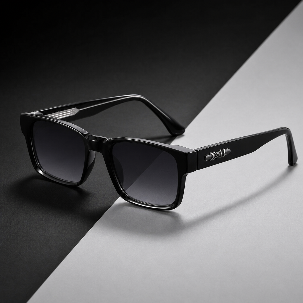 Men's Paros Polarized Sunglasses in Classic Black