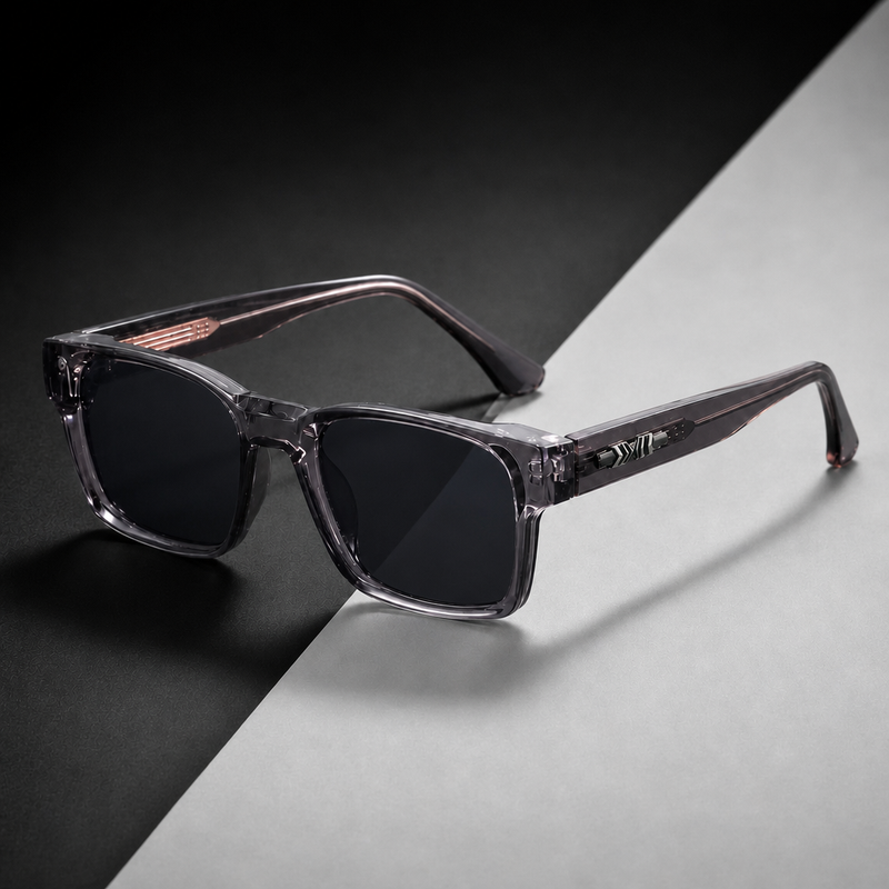 Men's Paros Polarized Sunglasses in Ember Charcoal