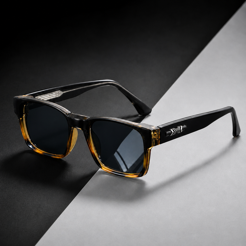 Men's Paros Polarized Sunglasses in Jaguar Black