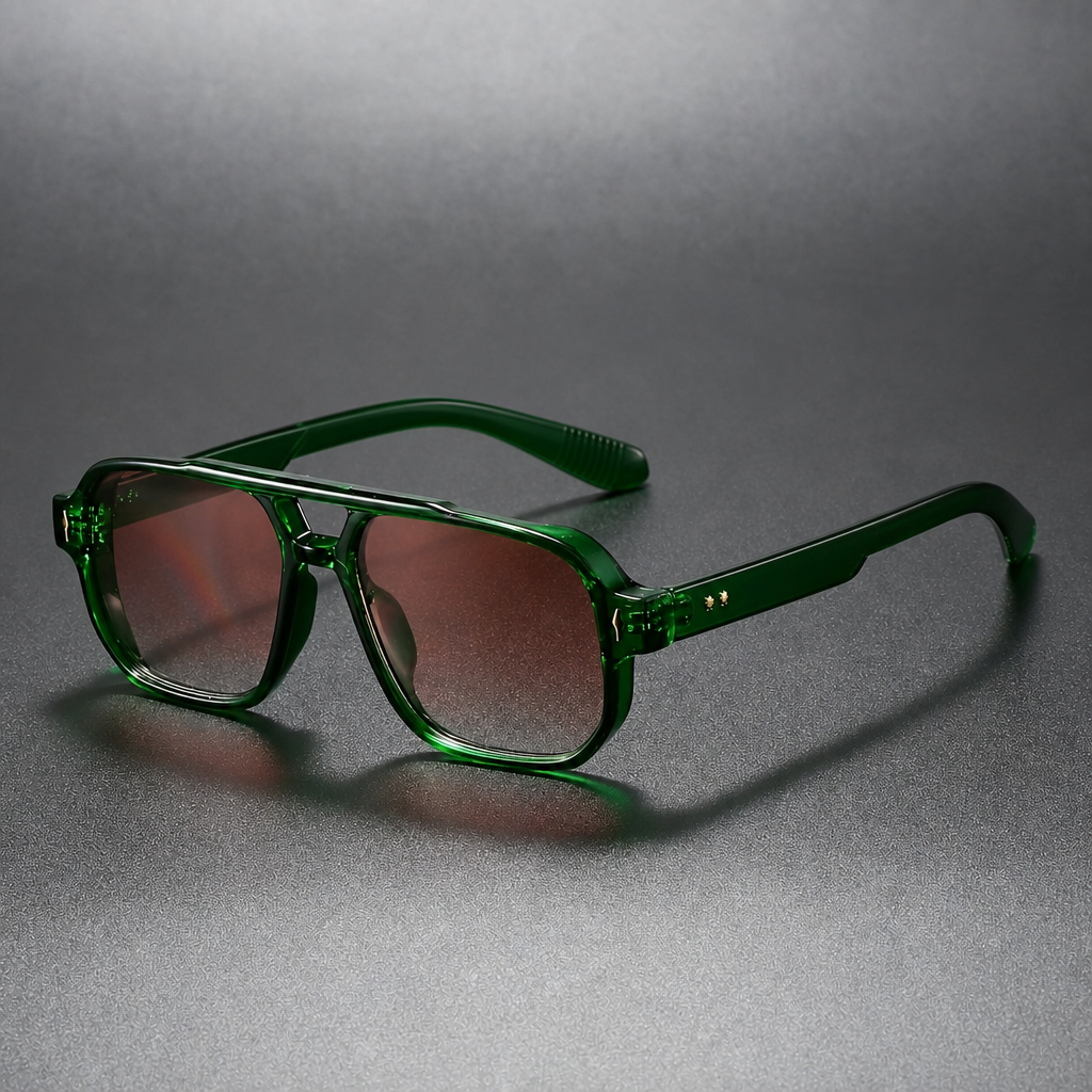 Men's Alberobello Sunglasses in Green