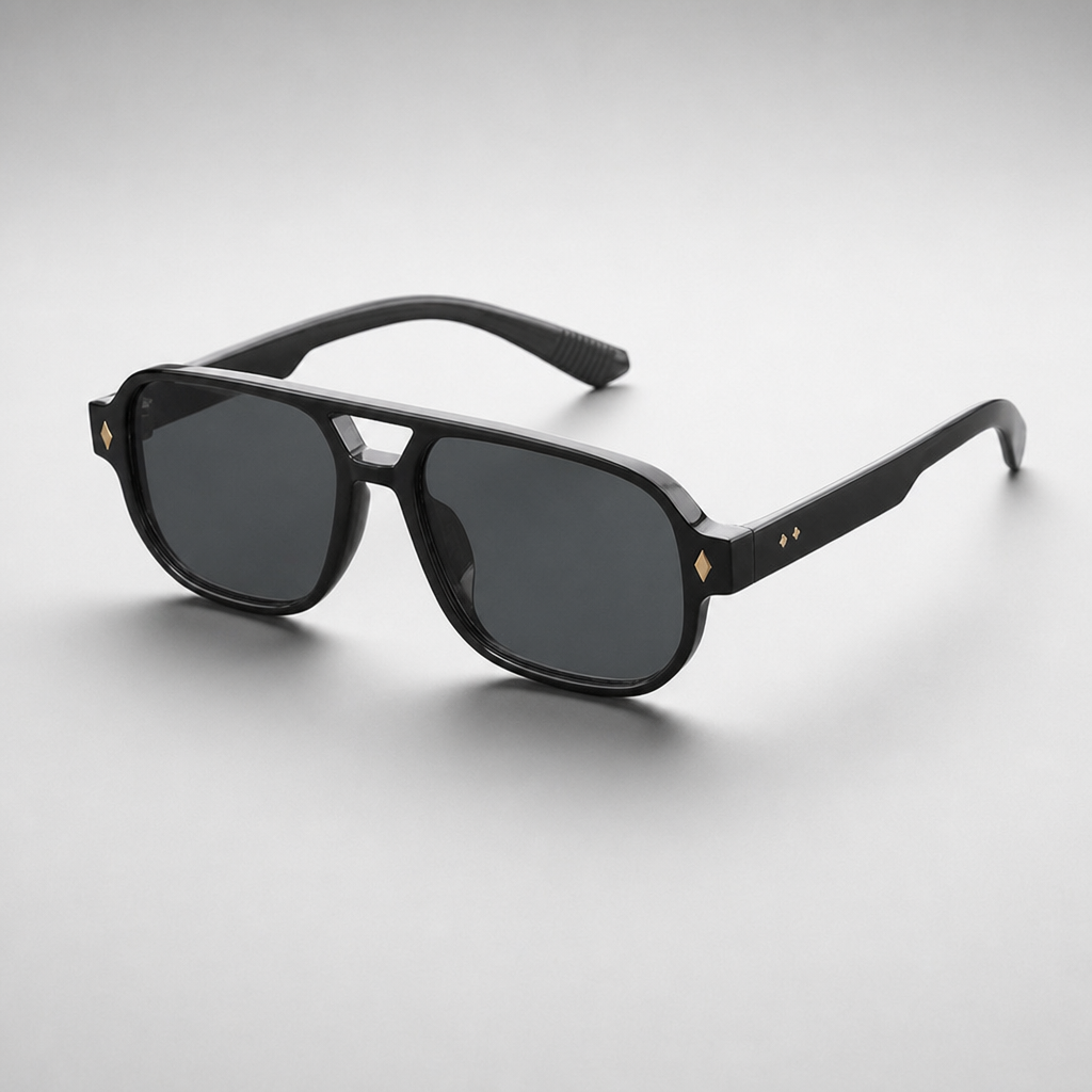 Men's Cefalu Sunglasses in Black