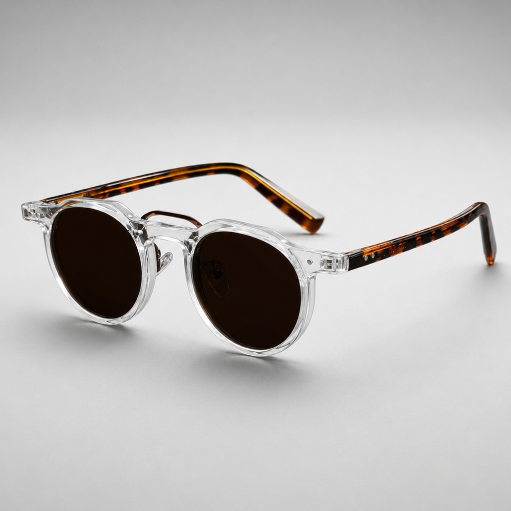 Men's Methoni Sunglasses in Crystal Havana