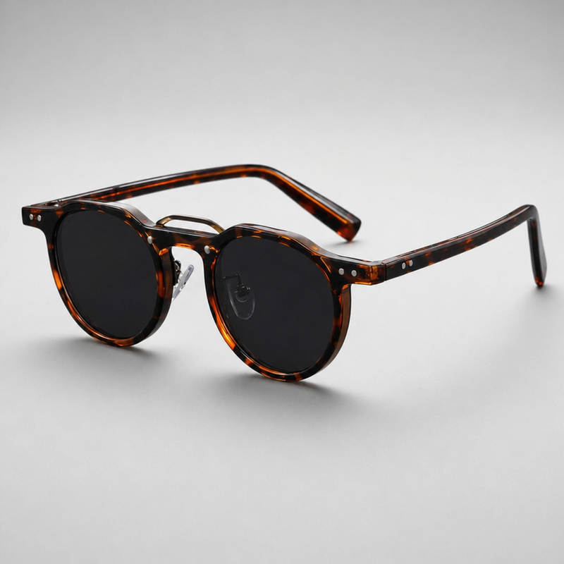 Men's Methoni Sunglasses in Tortoise Noir
