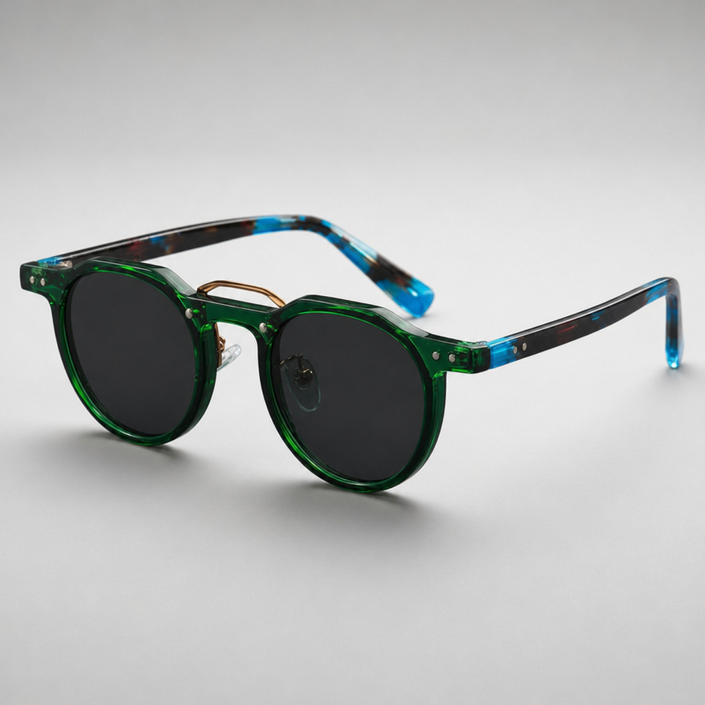 Men's Methoni Sunglasses in Emerald Ocean