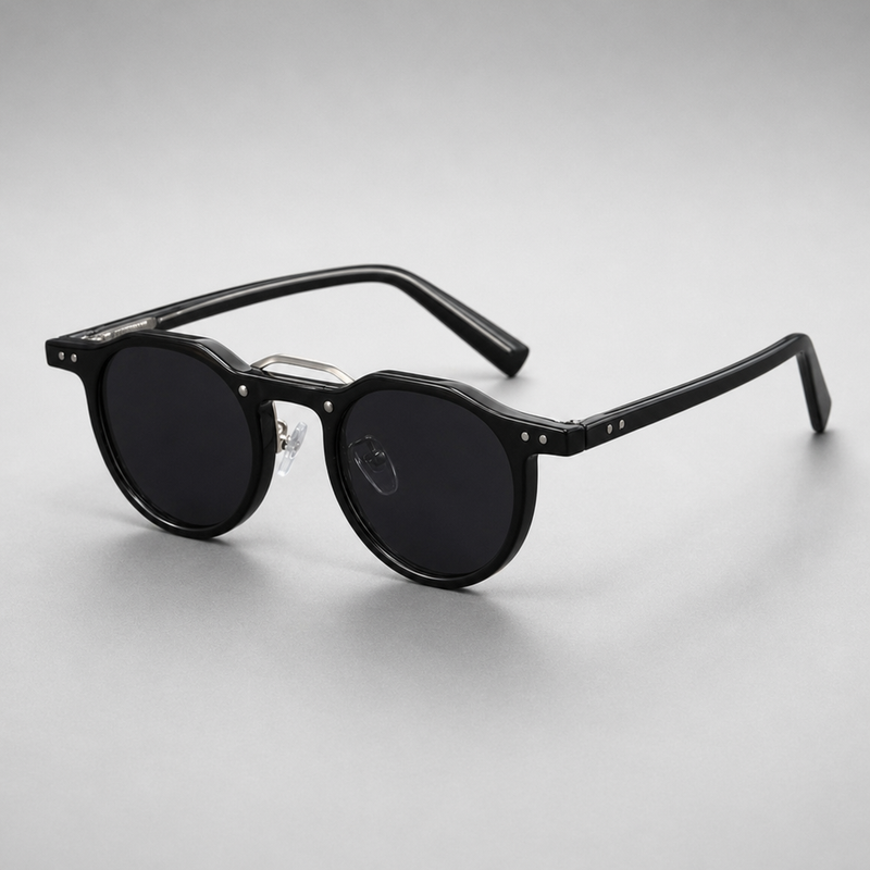 Men's Methoni Sunglasses in Jet Black