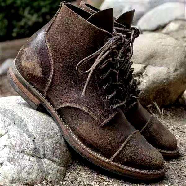 Sintra Leather Lace-Up Boots