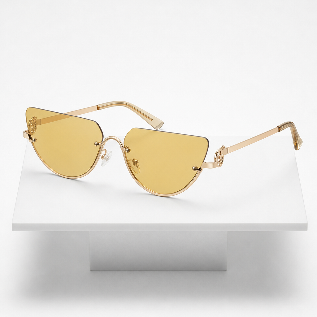 Women's Albufeira Sunglasses in Gold