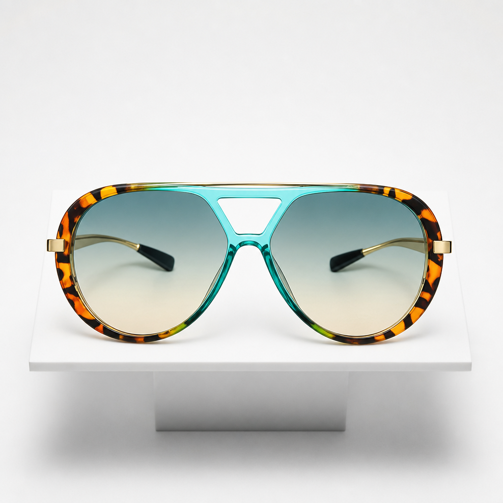 Women's Figueres Sunglasses in Turquoise