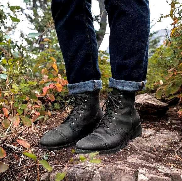 Sintra Leather Lace-Up Boots